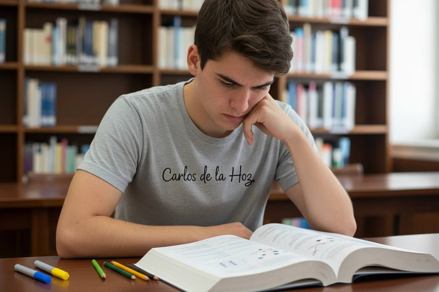 estudiante preparando fase voluntaria EBAU quimica biologia para entrar en Medicina